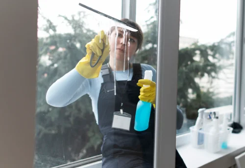 Nettoyage de vitres intérieures et extérieures à Augères